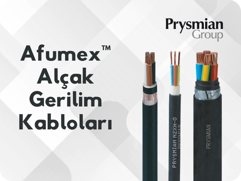 Afumex™ Alçak Gerilim Kabloları
