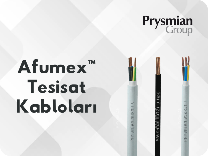 Afumex™ Tesisat Kabloları